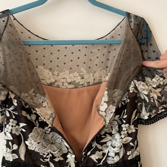 Marchesa cocktail dress size 6, worn once - in perfect condition. - Picture 3 of 12